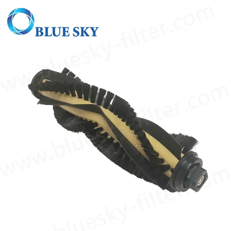 Black & Yellow Replacement Main Brush for Ecovacs Deebot N79 & N79s Robotic Vacuum Cleaner
