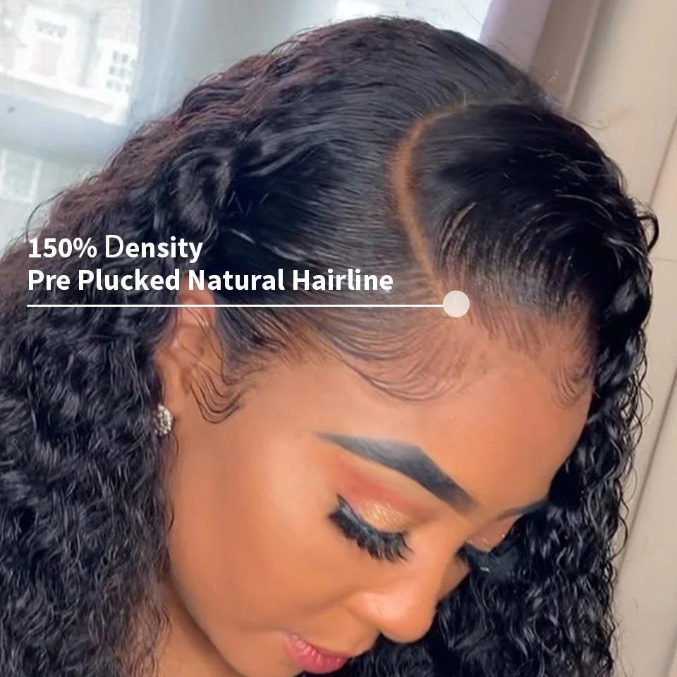 Cheap Deep Curly Wave Short Bob Wig Human Hair Hd Full Lace Front Wig Vendor Raw Indian Virgin Lace Frontal Wig for Black Women