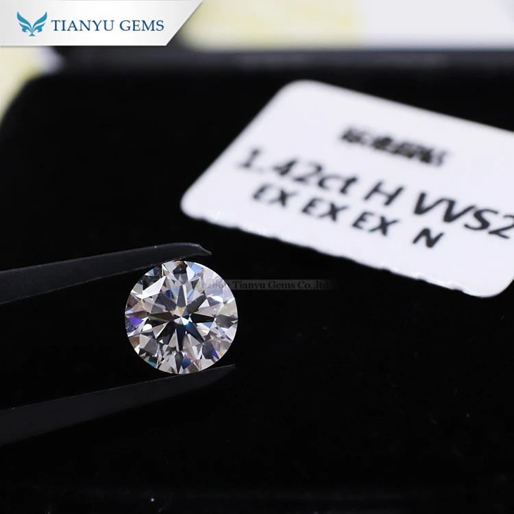Tianyu Gems Hot Sale Lab Diamonds D E F Color Loose Diamonds