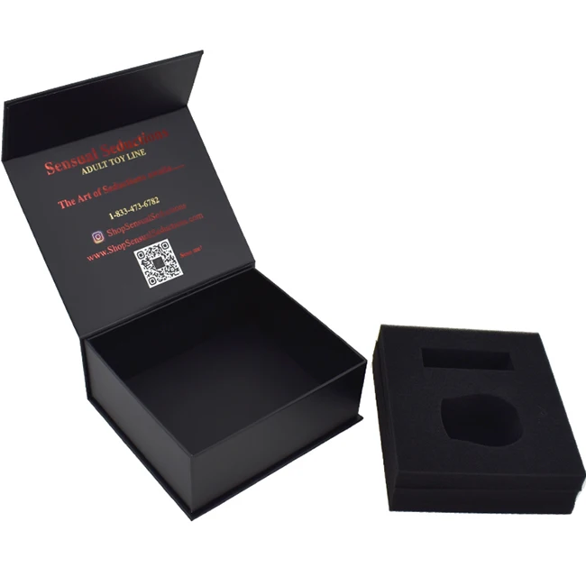 High-Quality Luxury Magnetic Box Custom for Vibrator Wand Massage Female Sex Toys and Gift Box Packaging