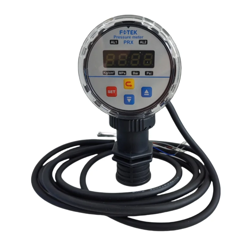 Pressure gauge transmitter rotary digital pressure gauge PRX-10N-MA-PP-12FNPTW-2M rotary digital pressure gauge