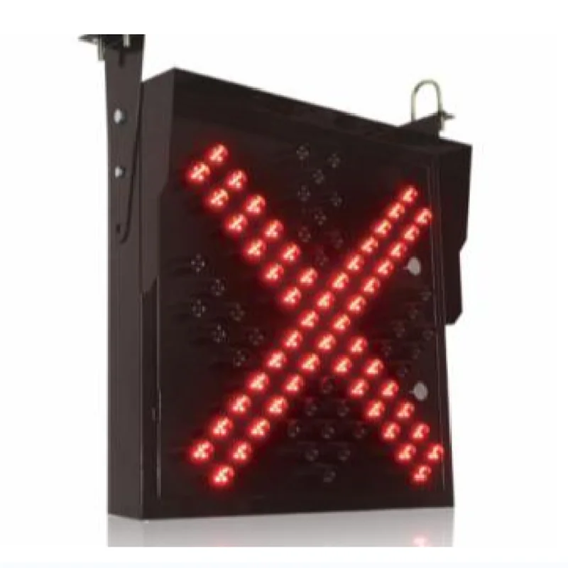 solar powered LED display illuminated traffic road sign highway Lane indicator sign led traffic signs
