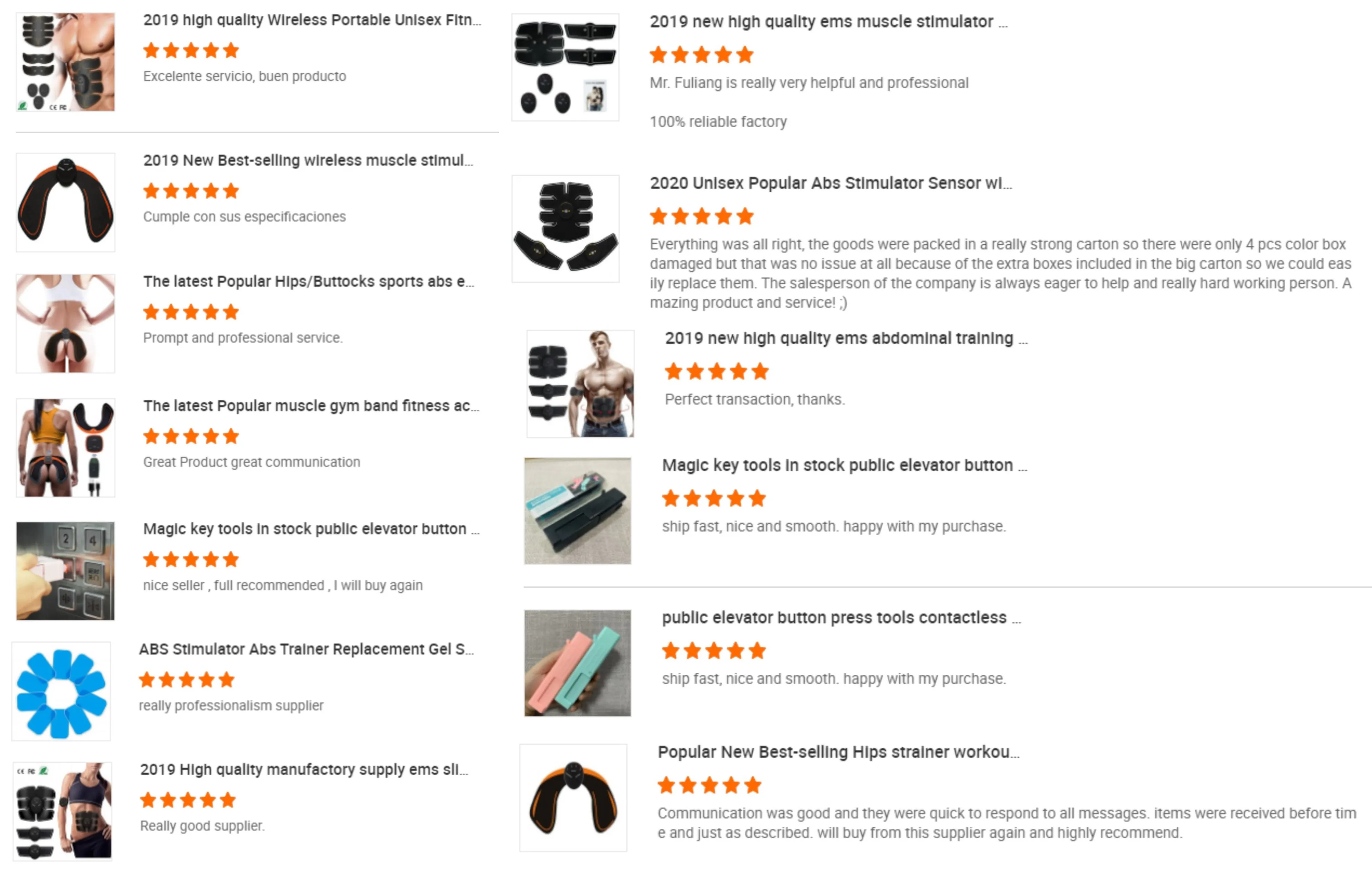 High quality EMS intelligent fitness training abs portable exercise equipment for men and women 6 modes, 10 levels