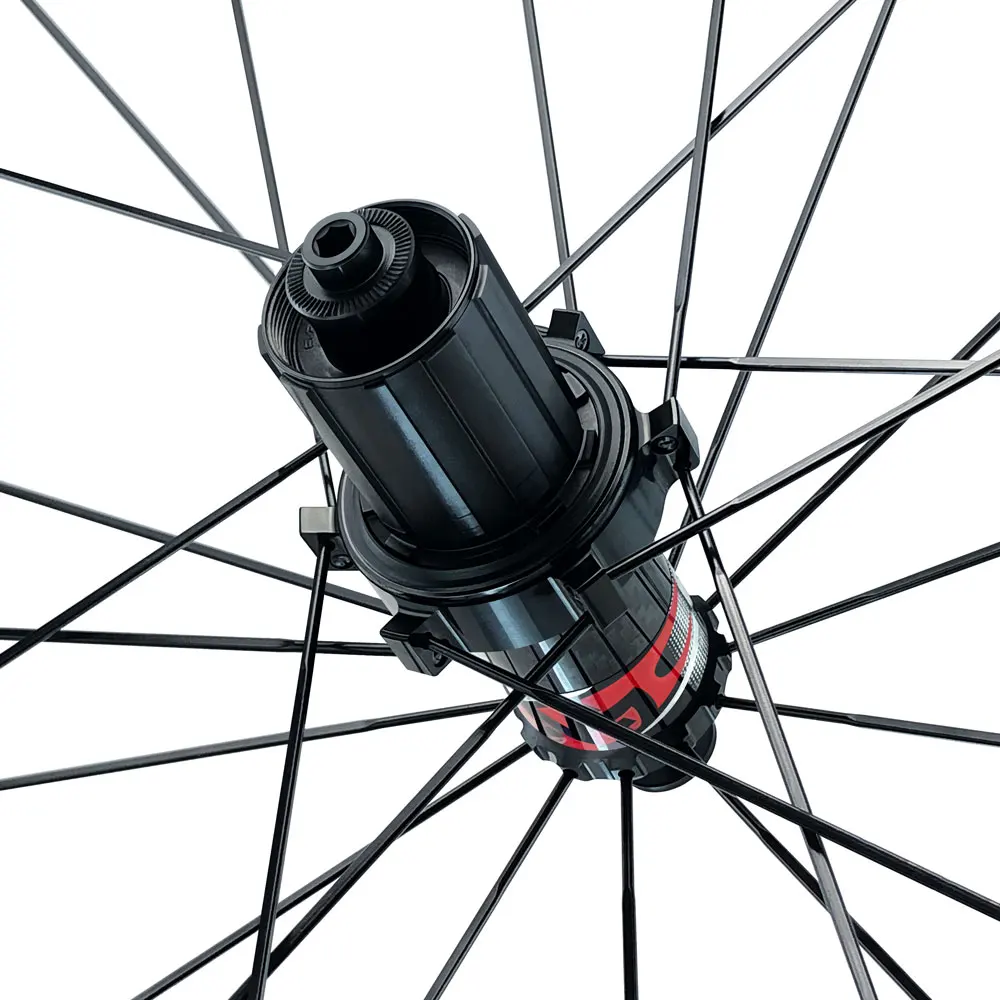 High Quality Carbon Wheel Hubs 40MM Road Cycling Competition Alloy Wheels V Brake 700c Road Bike Bicycle Wheelset