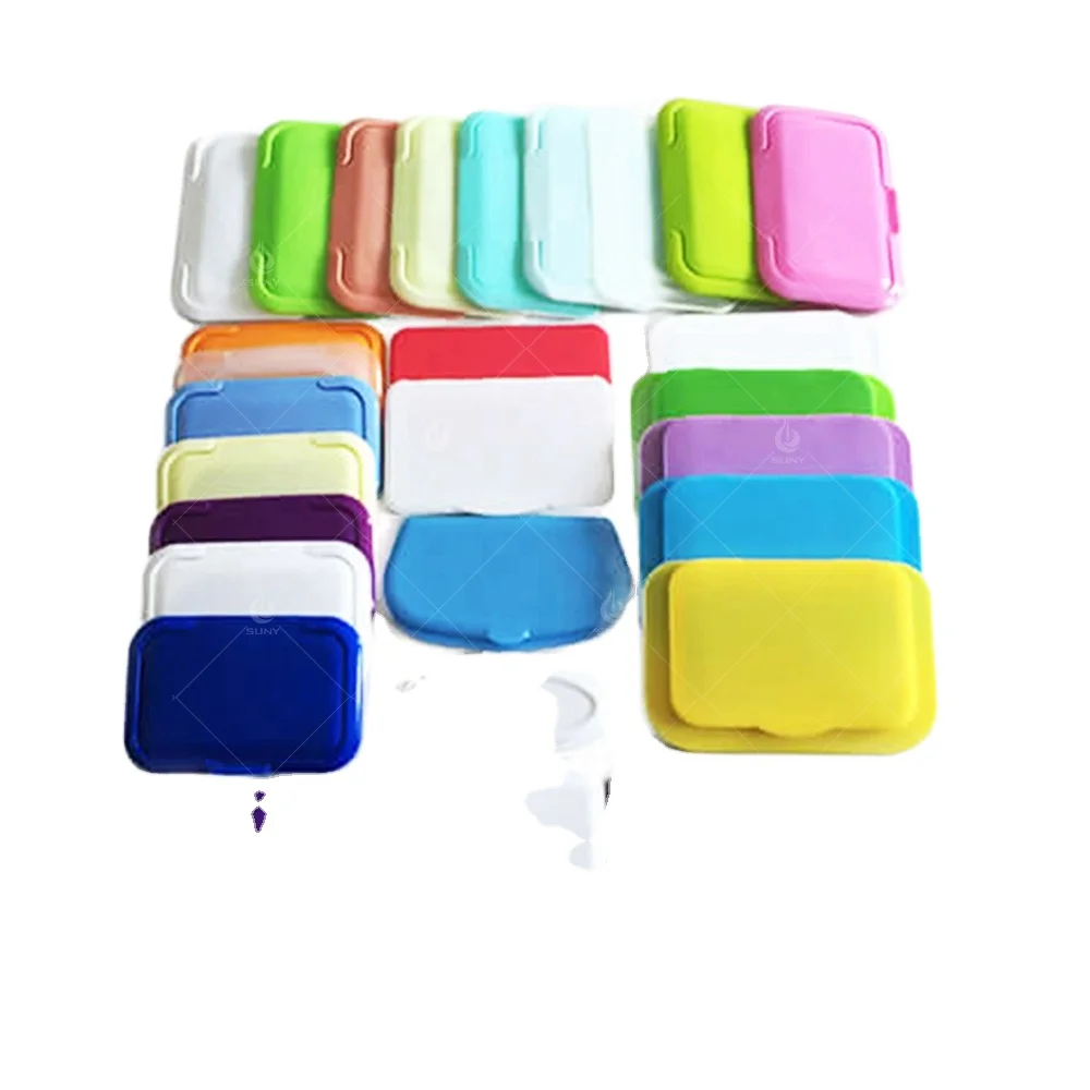 Color Shape Designable New Product Flip Top Cap Plastic PP Lid For Wet Wipes Package
