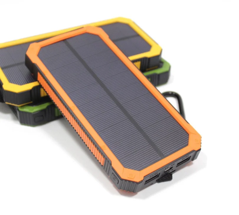 wholesale waterproof solar power bank 10000mah portable power bank  Charging Watch Charger for Iphone Compatible
