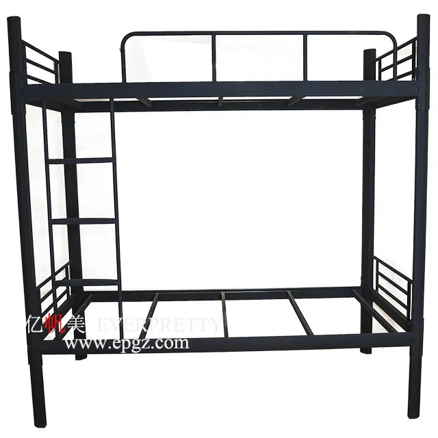 School Furniture Steel Materials Simple Design Dormitory Bunk bed for Student