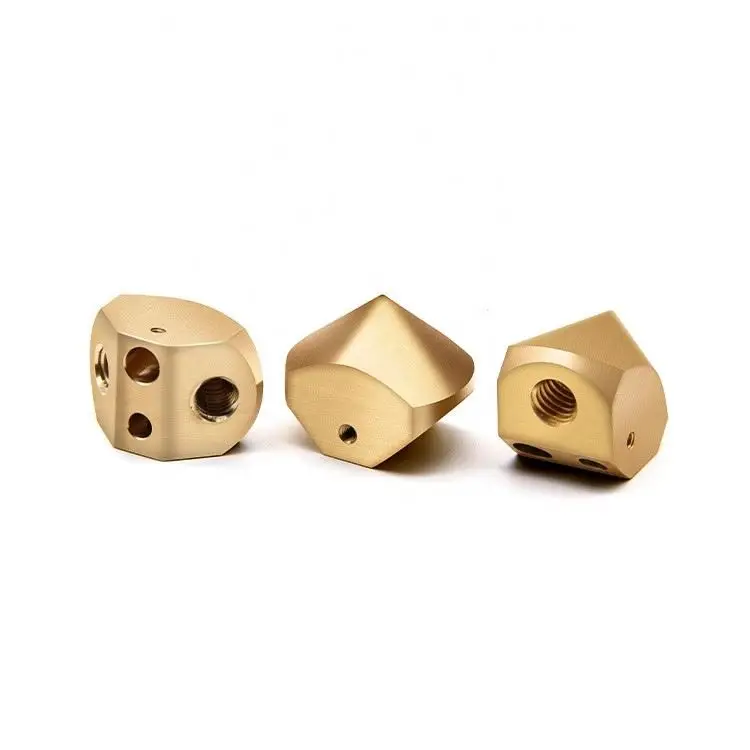 Brass Pipe And Pipe Fittings CNC Parts Automotive Connector Fasteners Brass Fittings CNC Turning Parts
