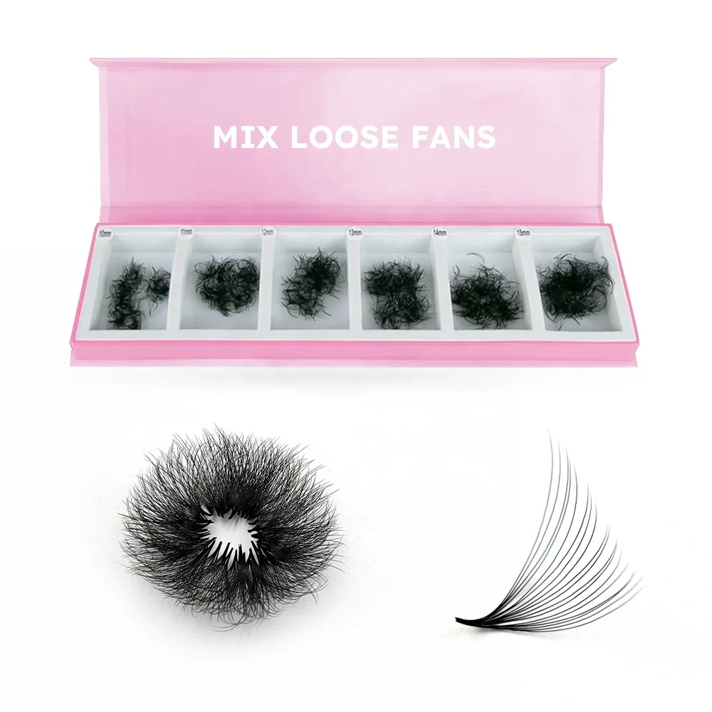 Wholesale Lash Fans With Thin Base Promade Volume Fans Loose Promade Fans Factory (1600543987797)