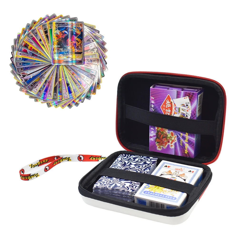 Wholesale EVA Hard-Shell Storage Box Holds Game Cards Binder Holder Carrying Case for Trading Cards or Gifts with zipper