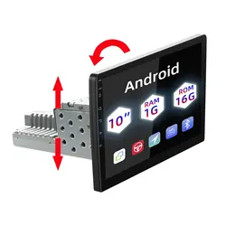 Universal DSP 10.1 inch 1 Din Android player Car stereor radio GPS Navigation car Video Carplay