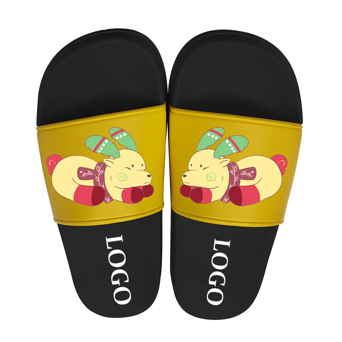 Flat Slipper Shoes Blank Sublimation Vamp Design Your Own slippers for female man summer sport slippers sandals
