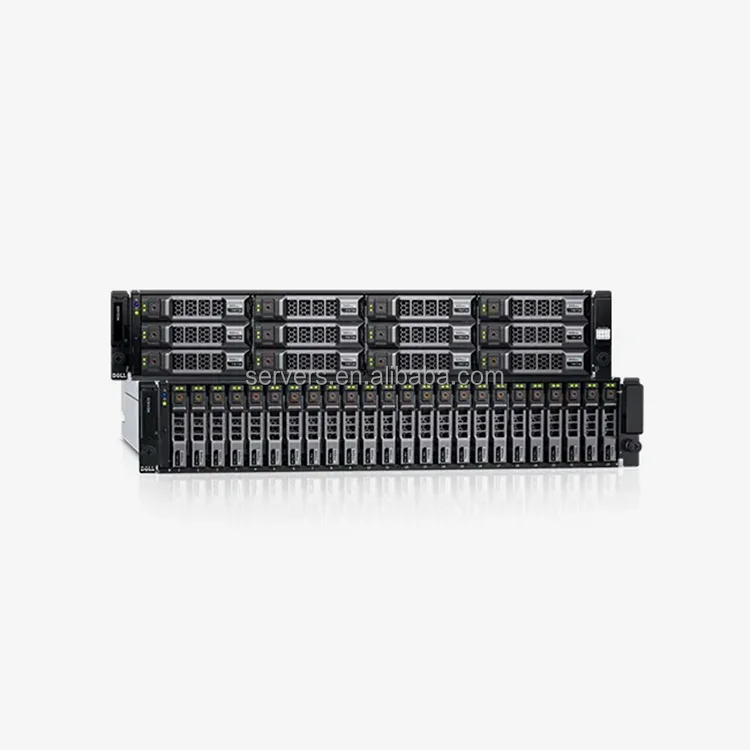 Dell Emc Md1400 Md1420 12 Гбит/с централизованное Резервное копирование данных для хранения 2 плеча подключенный к сети Nas сервер