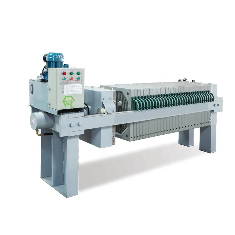 Professional Effluent Treatment Press Filter Drilling Mud Filter Press machine Paper mill sludge treatment equipment