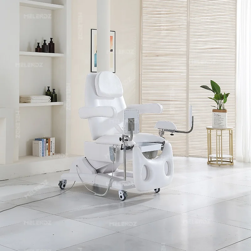 Modern Maternity Exam Table With Stirrups Ob Gyn Tables Electric Bed Examination With Shelves Motor Gynecology Examination Chair