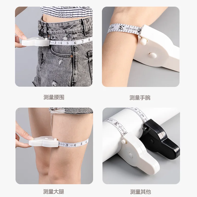 Body Measuring Tape Sewing Flexible Measure Ruler Body Meter Measure 150cm/60Inch Metric Tapes Tools Instruments
