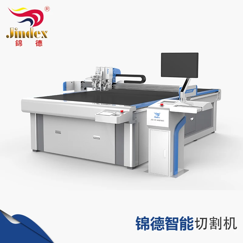 Jindex The Carton Proof Press Intelligent Oscillating Cutting Machine Packaging Cutter Cardboard Folder Cutting Machine