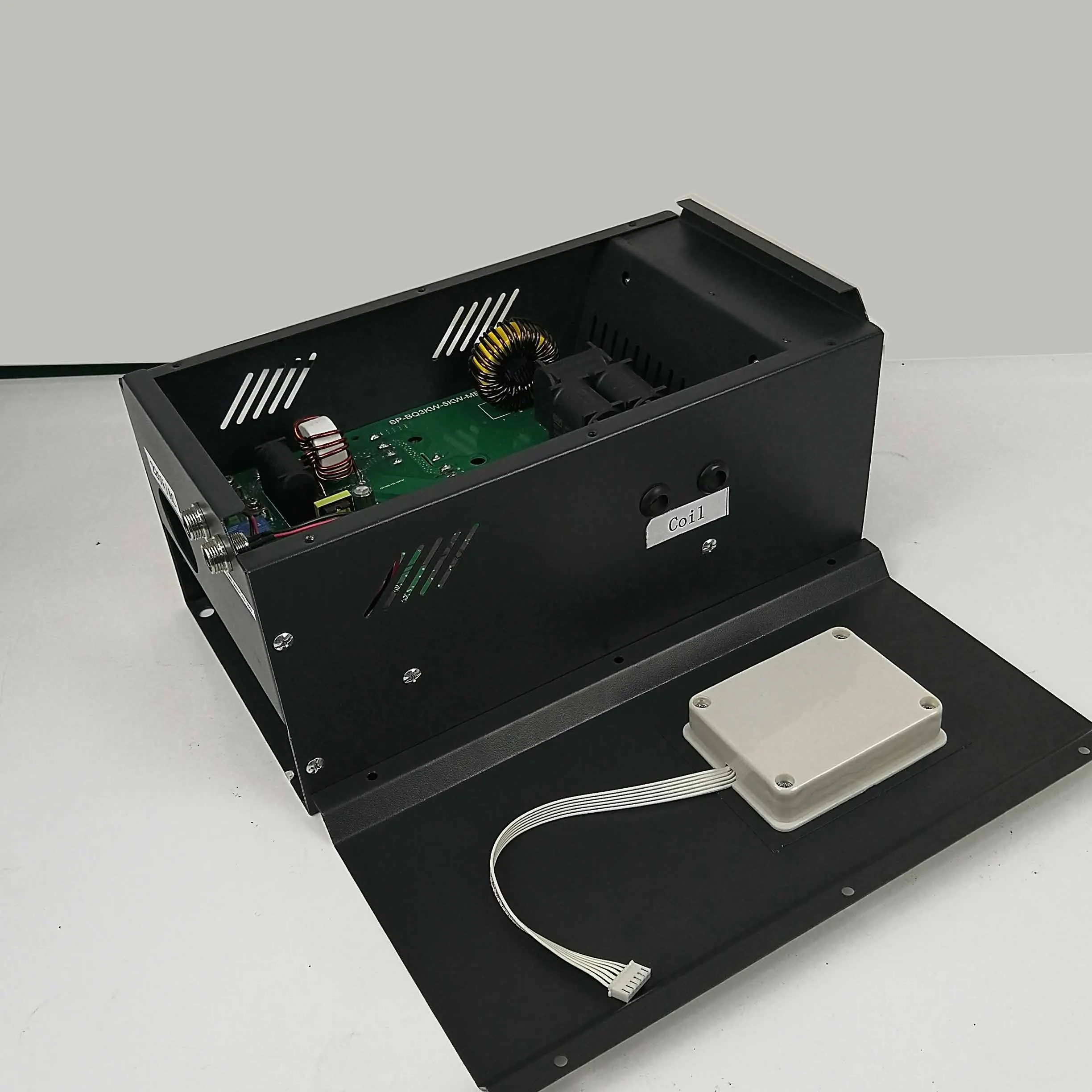 5000W Industrial plate Induction heater for boiler heating