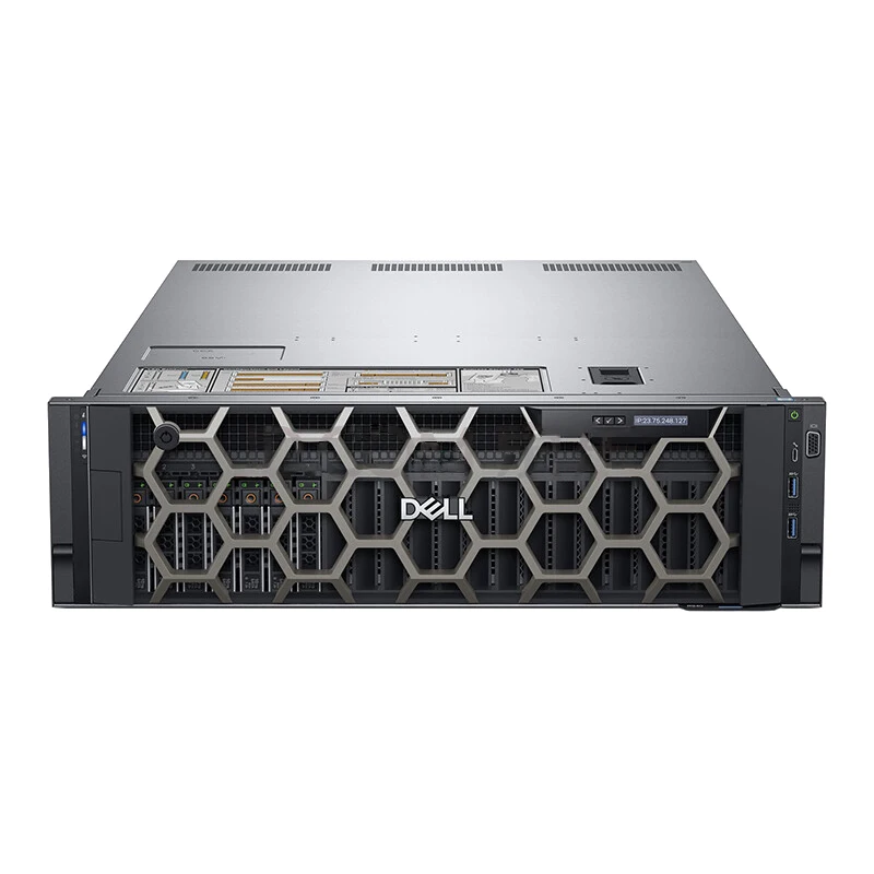 For Dell R840 server 2u quad Intel Silver 3140*4 main frequency 1.7G24 core CPU server rackmount computer host custom wholesale