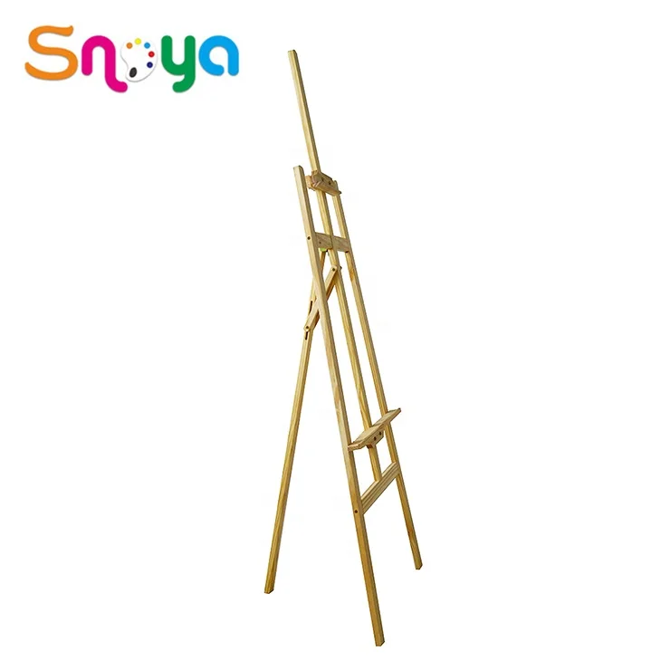 High Quality Best Selling Wholesale Low Price Art Painting Easy to Use Adjustable Pine Wood 150cm/175cm Easel