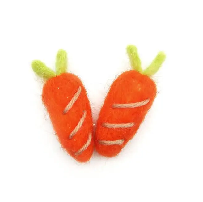 
Hot sale wool felting craft needle felt kitt felt poke carrot baby toy 