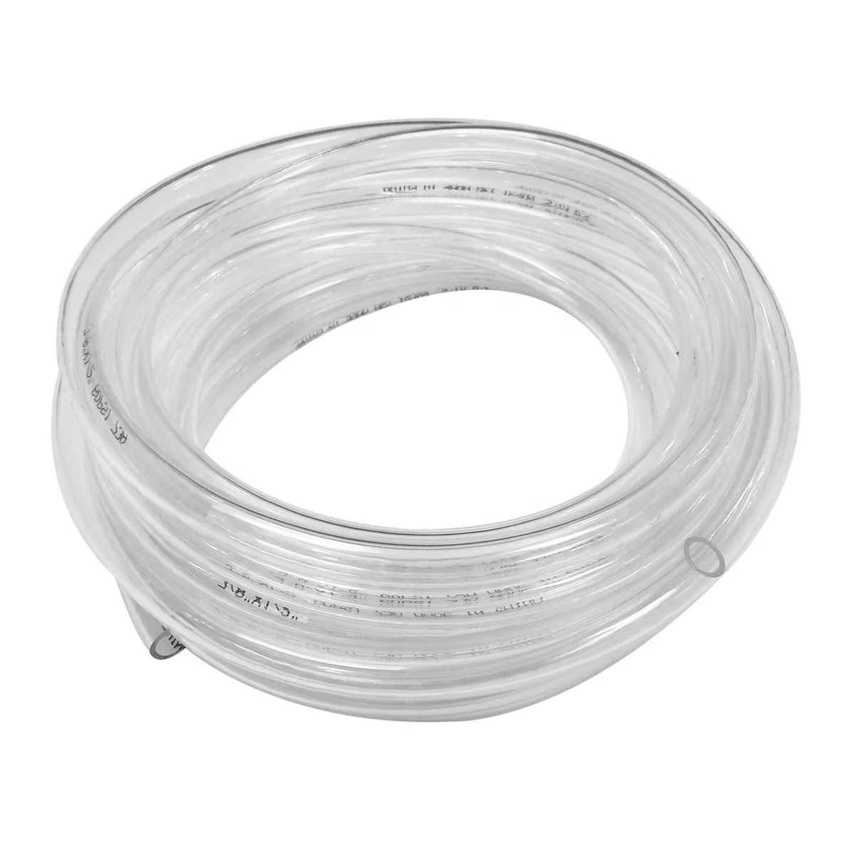 China manufacturer pvc transparent water level clear hose tube, Plastic single layer vinyl tubing unrein-forced 1 2 bar