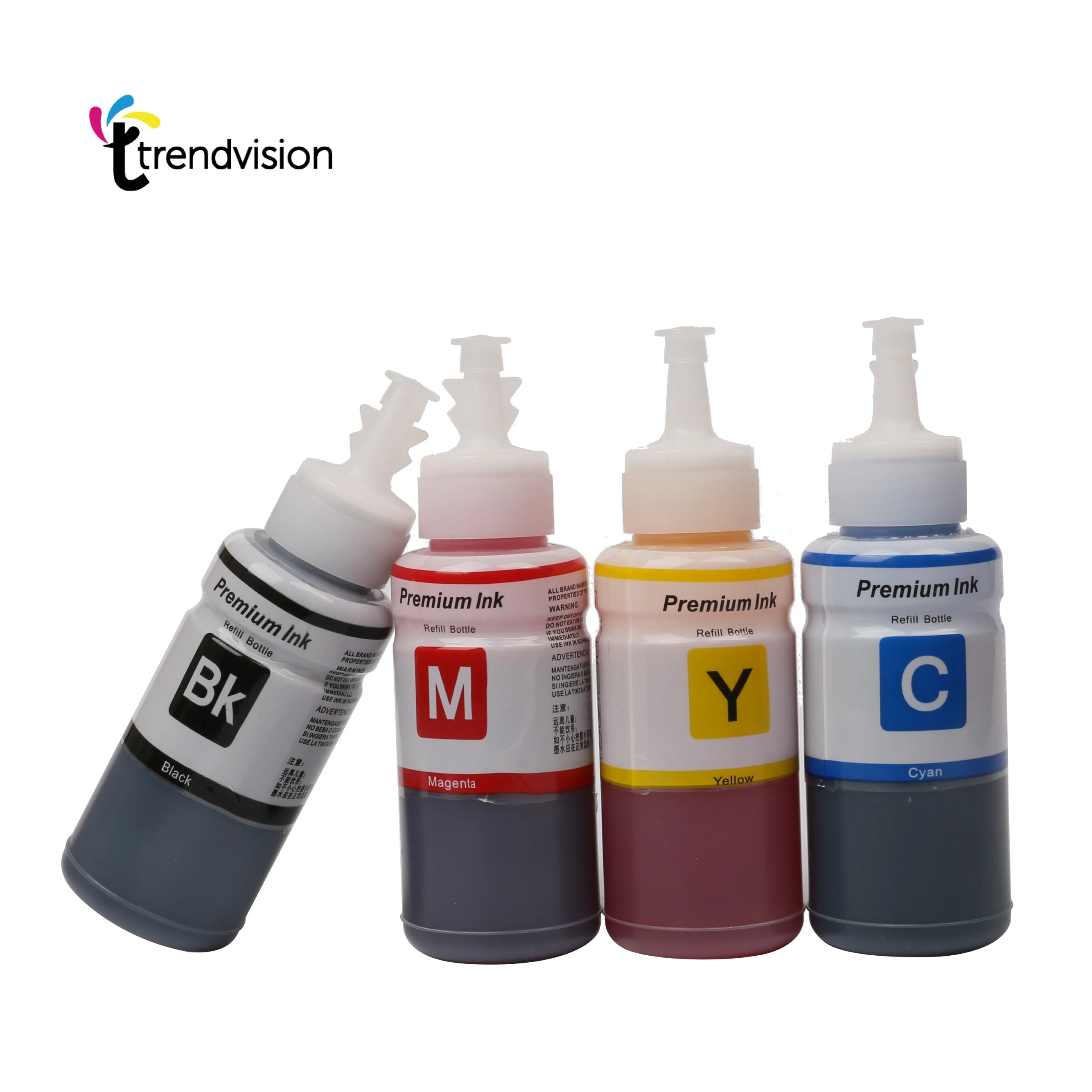 Trendvision100ml C M Y K Desktop Dye Sublimation Ink for All Printer Tintas De Epson