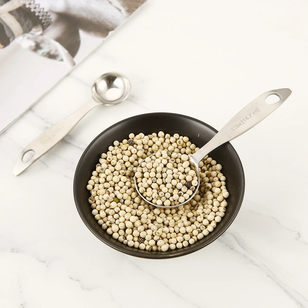 4 Pcs Stainless steel measuring spoon sets professional baking tools to help you become a baking master