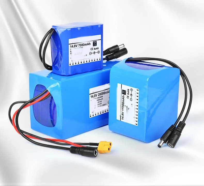 Аккумуляторы 12 вольт 14 8 В аккумуляторная батарея 2600 мАч мини внешняя для постоянного тока мотор