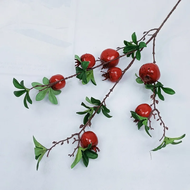 Plastic Artificial Pomegranate Fruits for sell