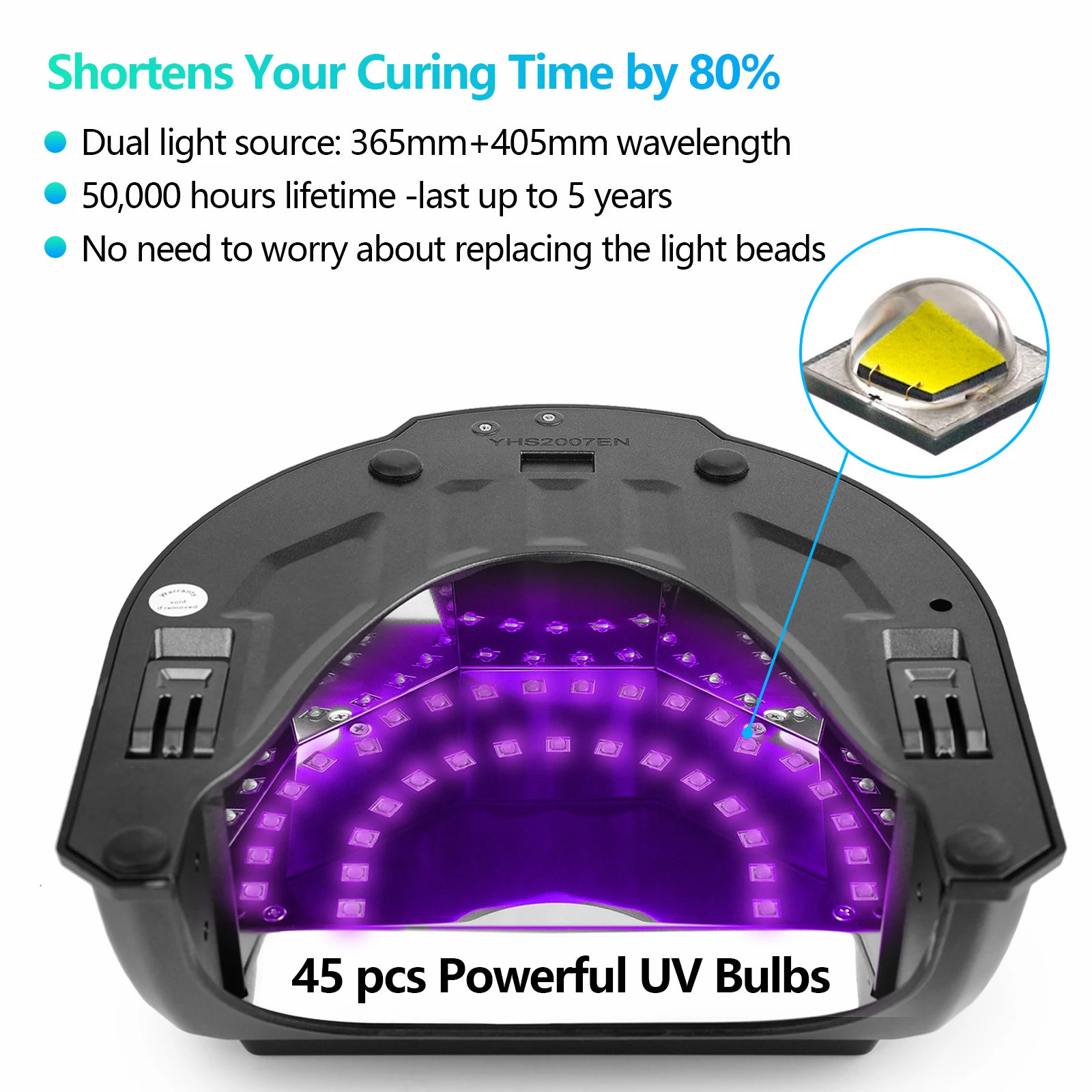 China Factory Professional Rechargeable Uv Lamp Gel Machine Dryer Nail Polish Dryer For Feet With Battery