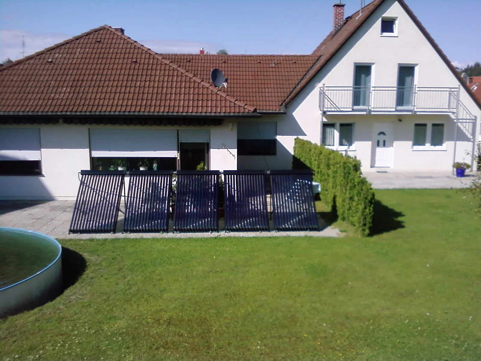 Heat Pipe Glass Vacuum Tube Solar Thermal Collector Home Roof Heat Tube Vacuum