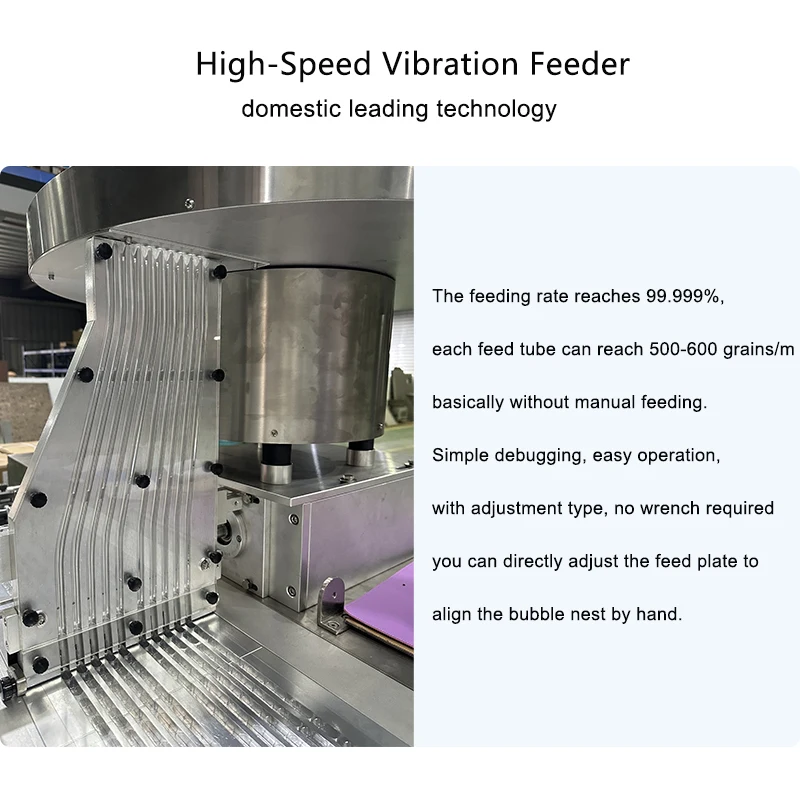 High Speed Alu Alu PVC Roller Sealing Type Packaging Capsule Tablet Blister Packing Machine
