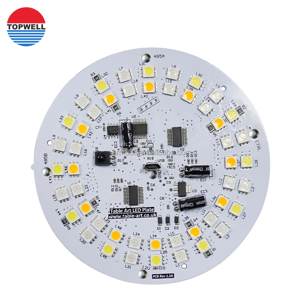 customled pcb board for 9w led contutors board pcba manufacturing custom electronics pcb design service pcb customized led board