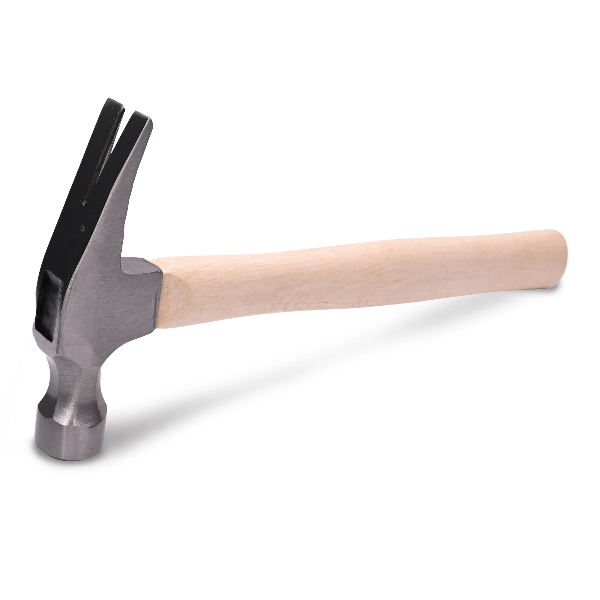 20OZ Claw Hammer Straight Rip Claw with Steel Handle Mirror HRC Head Surface Walnut Wood Handle