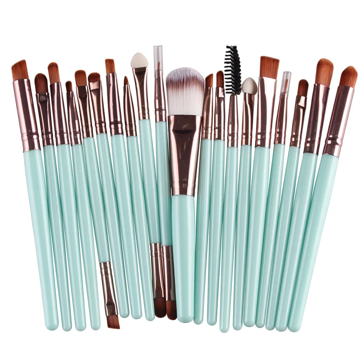2022 Wholesale Professional 20 pcs 1 Sets makeup brush set Eye Shadow Foundation Eyebrow Lip Brush Makeup Brushes Tool