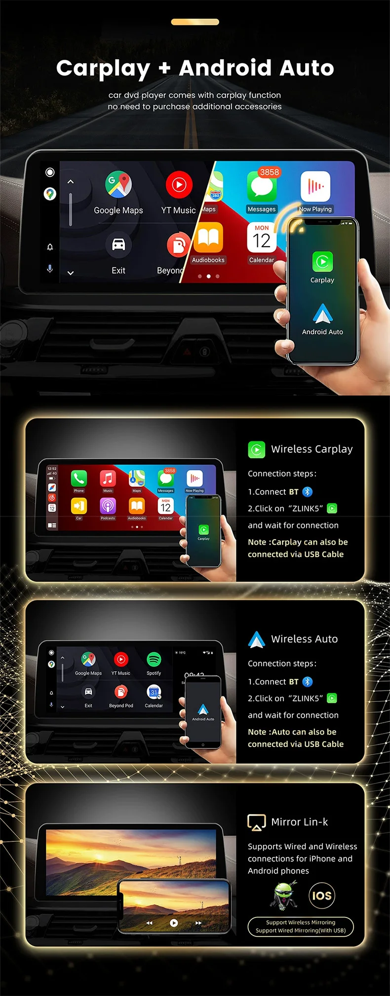 bmw e60 android unit