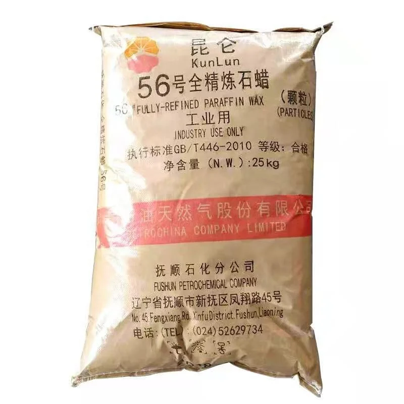 Парафиновый воск kunlun 54-56 & 58-60 полностью очищенный парафиновый для изготовления свечей