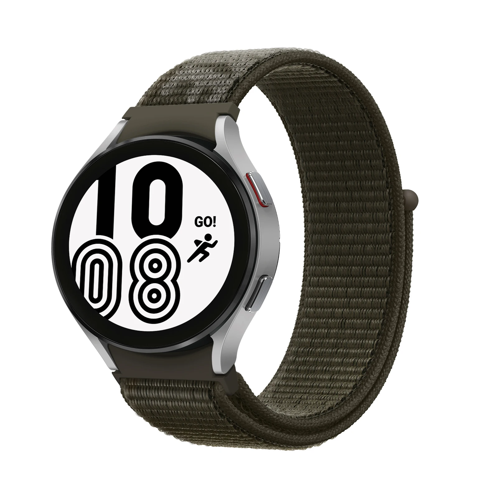 RYB 20mm Soft Adjustable Nylon Sport Band For Galaxy Watch 5 Pro Band 45mm/Watch 6 4 Classic Band 42mm 46mm 43mm 47mm