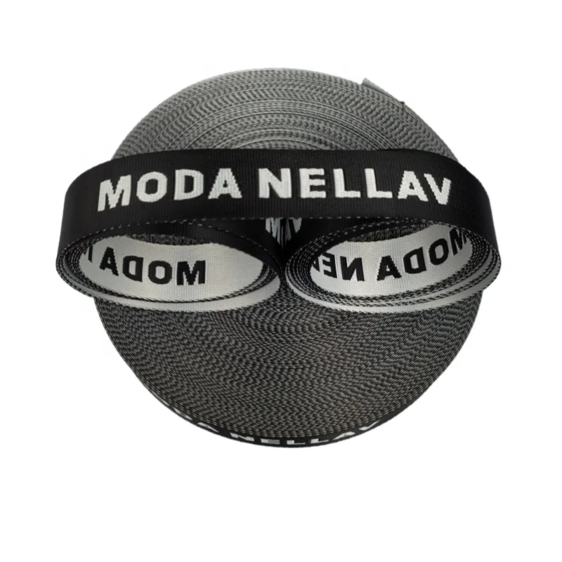 Custom Design High Tenacity 10-25mm PP Nylons woven cotton webbing jacquard webbing