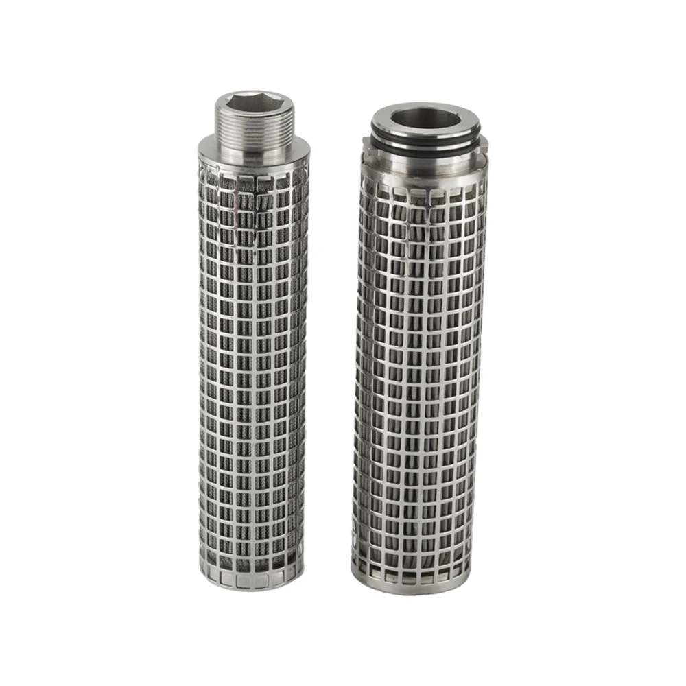 
high temperature resistance netting / cage pet pleated filter cartridge for hydrocarbons 