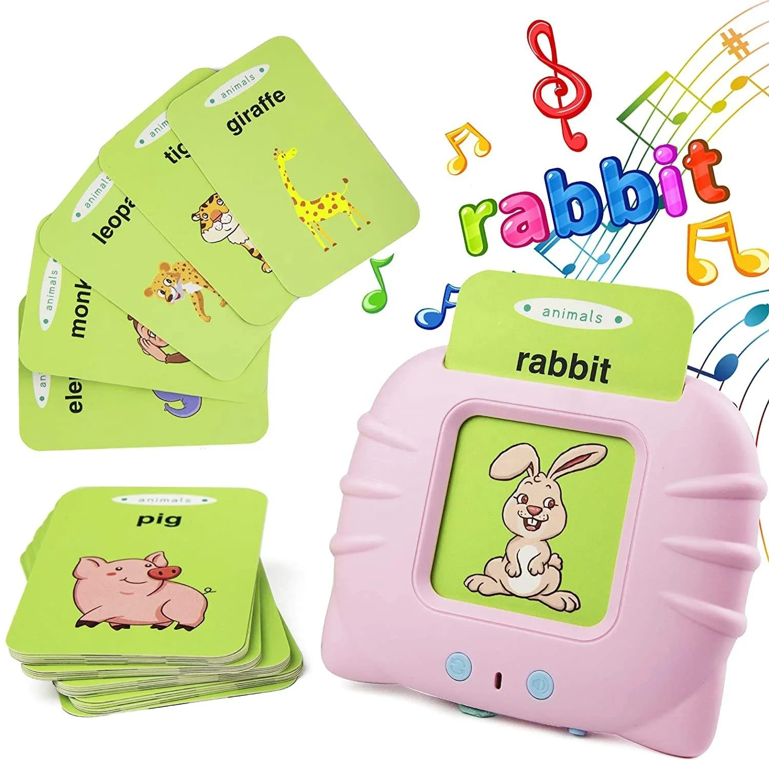 Preschool Learning Toys Early Educational Intelligent Electric Kids Talking Flash Card Words Reading Learning Machine