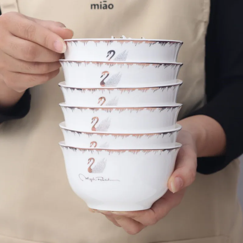 Exquisite design porcelain dinner sets ceramic tableware with gift box fine porcelain