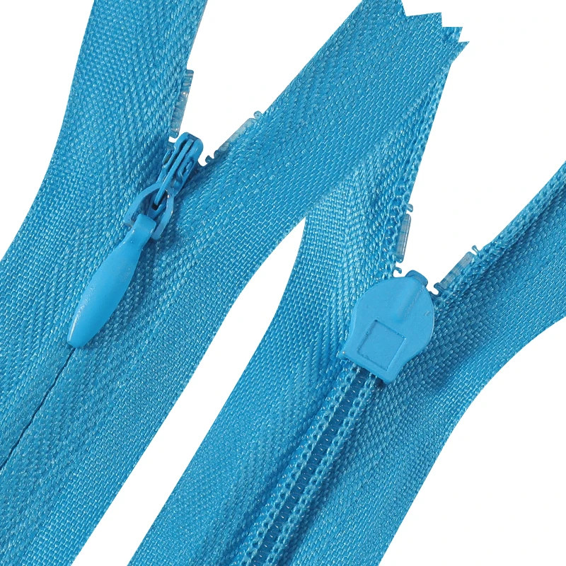 OCO Manufacturers spot invisible zippers 20-65cm wholesale zipper toy skirts used above the #3 nylon zipper