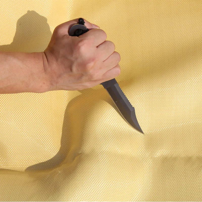 Custom 60g-460g Kevlar Aramid Fiber Fabric Flame Retardant and Explosion/High Temperature-Resistant for Workwear