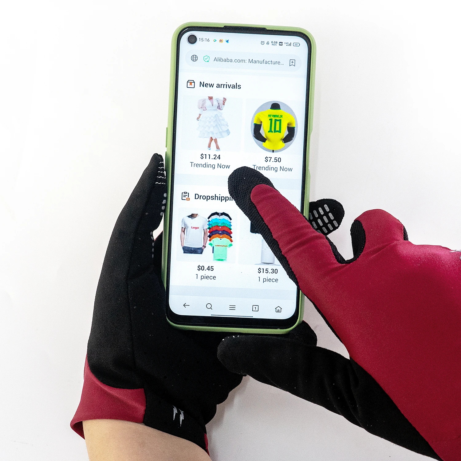 Wholesale Motocross Racing Gloves Anti-Skid Soft BMX MX MTB Downhill Off Road Gloves For Adult Youth Kids