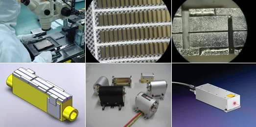808nm qcw laser diode bar & stack