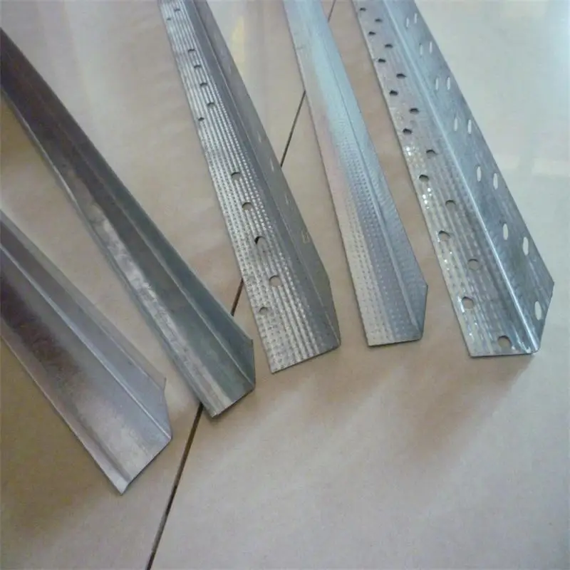 Metal corner bead for drywall partition