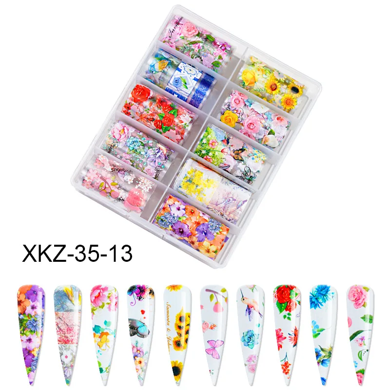 Multi styles stickers flowers nail art paper sticker nail buy nail art stickers