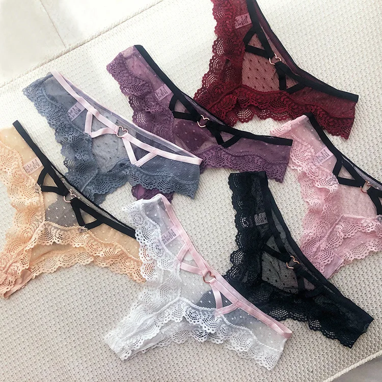 Sexy Hot Disposable Ruffled Lace Teen Girl Bikini Tanga V G String G-string T Back Panties for Women Lady Mini Thong 1 Piece
